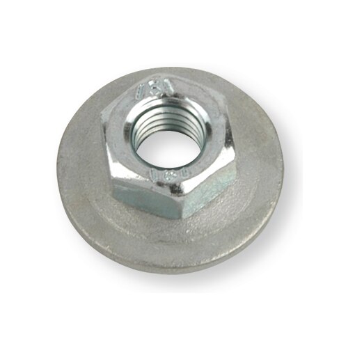 Keps Nuts, with Flange, Zinc Plated Steel 8 M4 galvanised